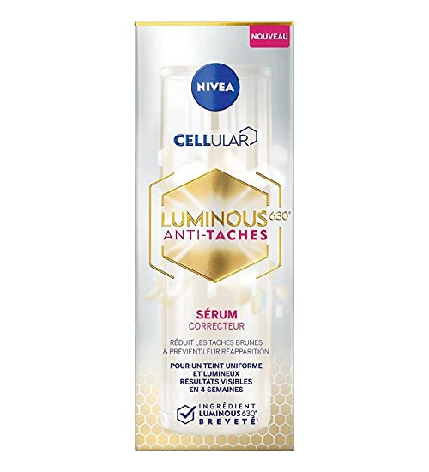  Hygi ne Beaut NIVEA - Cellular Luninous Anti-Dark Spot Correcting Face Serum 30ml - Pack of 2 - Free Shipping - Buy Online on GoSupps.com