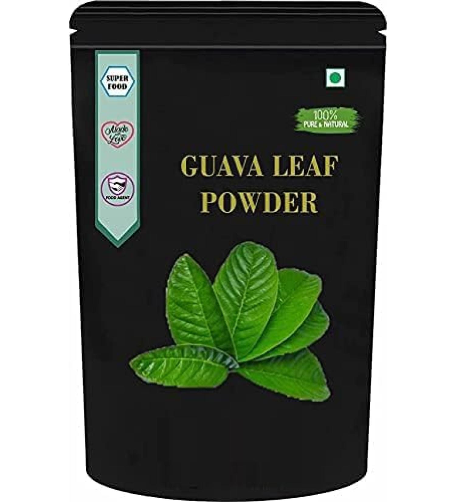 Guava leaves Powder| Psidium Guajava | Guava leaf | Amrood Patti Powder - 200 GM