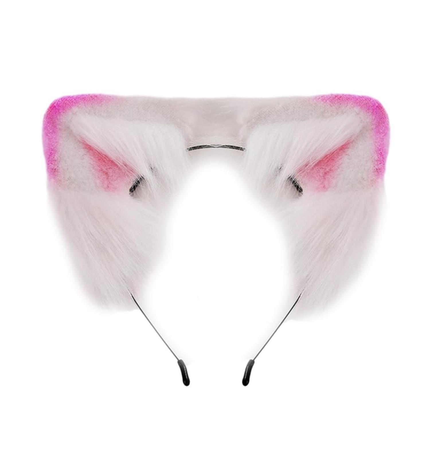 TQUXNGA Lovely Kitten Ear Shape Hair Hoop Cosplay Anime Character Hairband Live Broadcast Cosplay Headwear for Teens Woman 11 - Buy Online on GoSupps.com