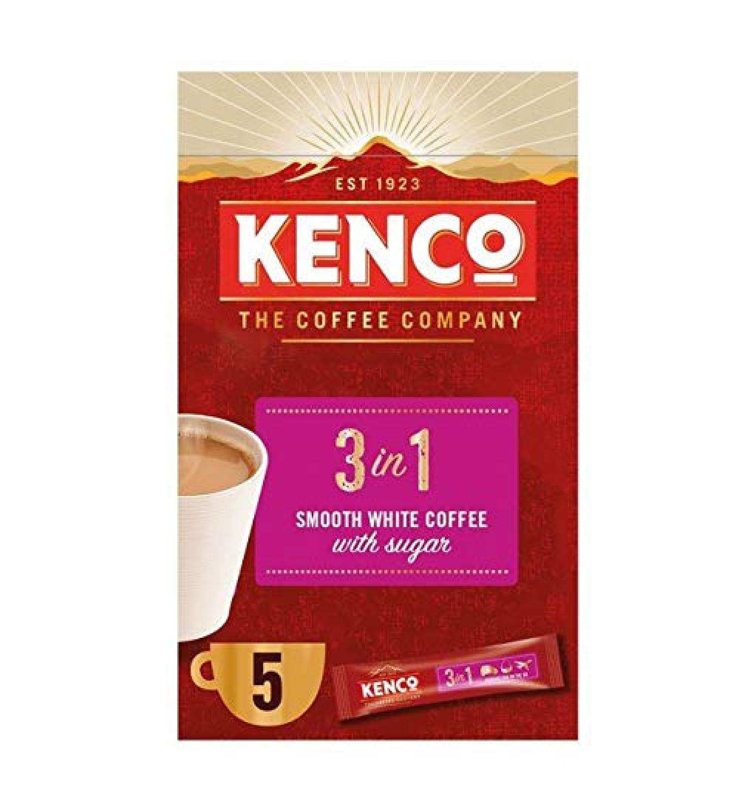 Caf 3 en 1 Kenco - 5 sachets - Lot de 3