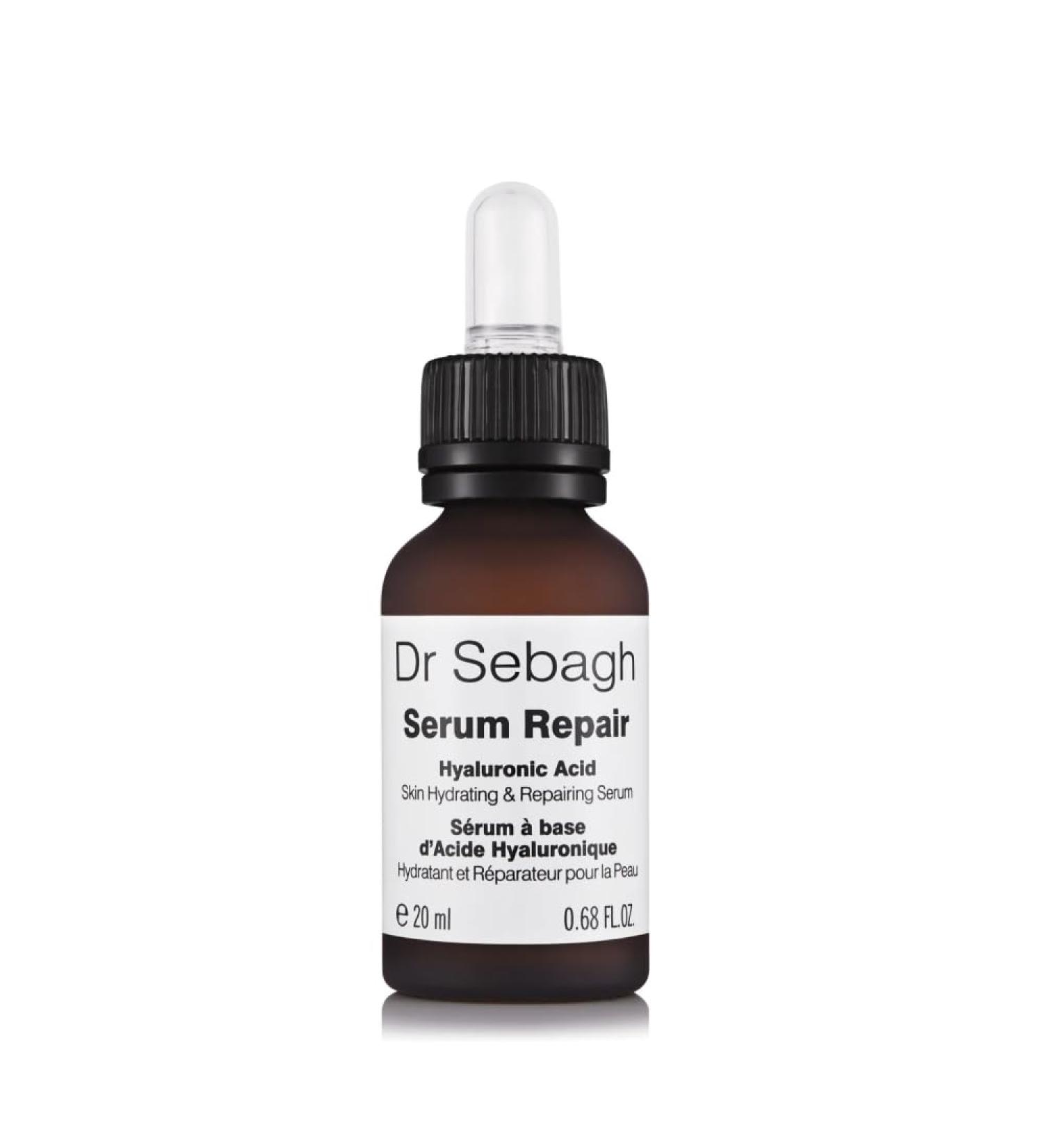 Dr Sebagh Serum Repair Hyaluronic Acid - Hydrating Anti-Aging Facial Serum | 0.68 fl Oz - Boost Glow & Repair Skin - Buy Online on GoSupps.com