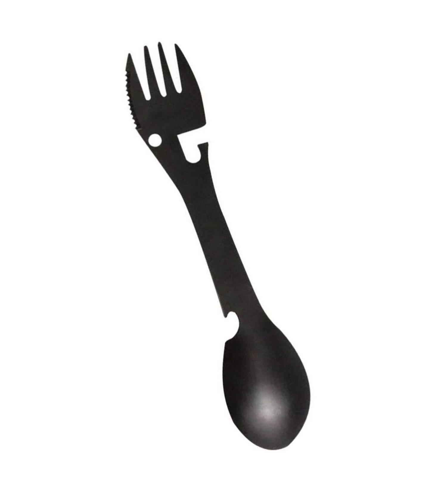 BESPORTBLE Hiking Tableware 5 1 Integrated and Fork Spoon Flatware Camping Forks Travel Utensils Small Tools Outdoor - Buy Online on GoSupps.com