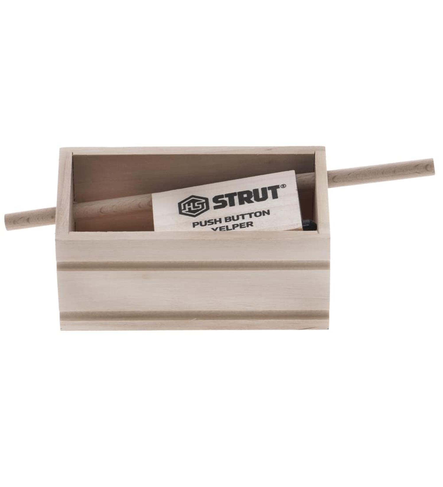 Hunters Specialties HS Strut Push Button Yelper - Hand Tuned Compact Realistic Wild Turkey Call - Buy Online on GoSupps.com