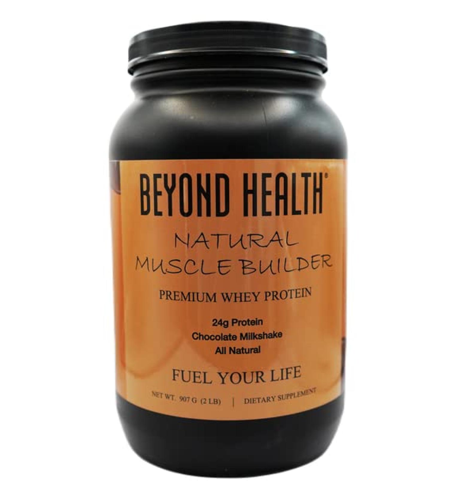 Beyond Health Natural Muscle Builder Premium Whey Protein (Chocolate) - Buy Online on GoSupps.com