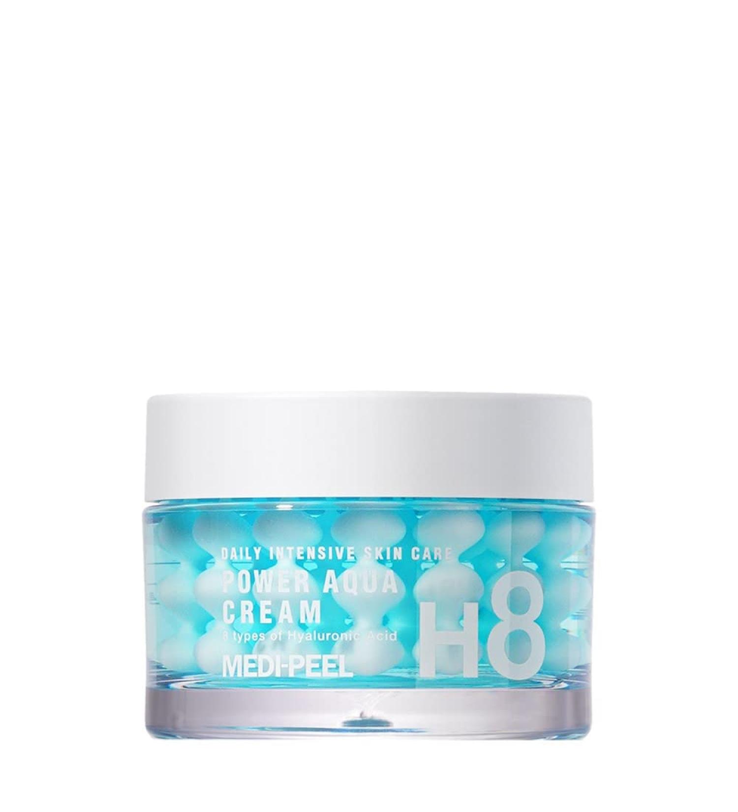  Medi-Peel Power Aqua Cream 50g | Face Moisturizer | Daily Moisturizing | Instant Hydration | Hyaluronic Acid | Face Moisturizer | Daily Cream | Morning and Night Cream - Buy Online on GoSupps.com
