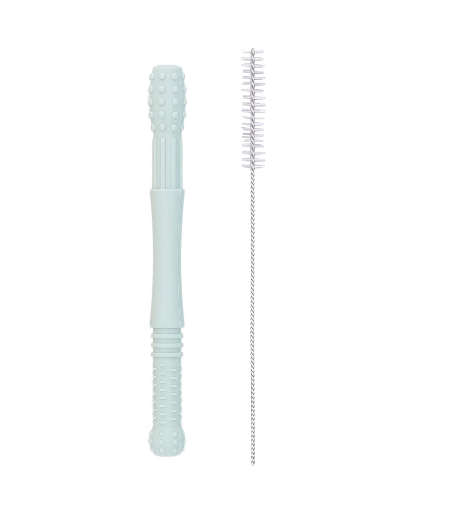 Nopperz Toothing Aid - BPA-Free Silicone Bite Ring & Tube for Baby | Single Pack | Colorful Relief for Teething Babies - Buy Online on GoSupps.com
