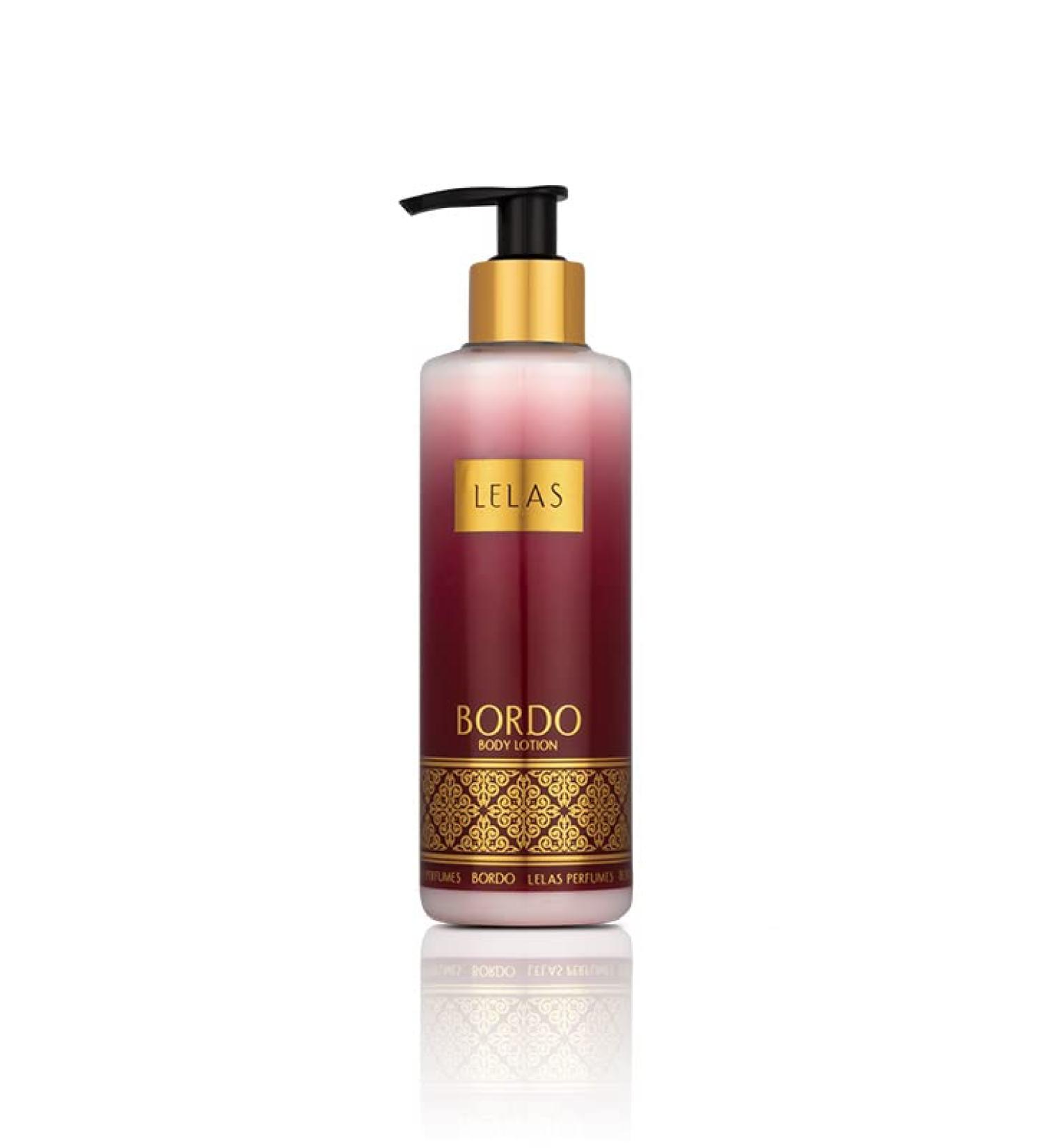 Lelas | Bordo Daily Moisturizing Body Lotion | Body Lotion for Dry Skin | Unisex Perfume | Long-Lasting Fragrance | 250ML | JB1190