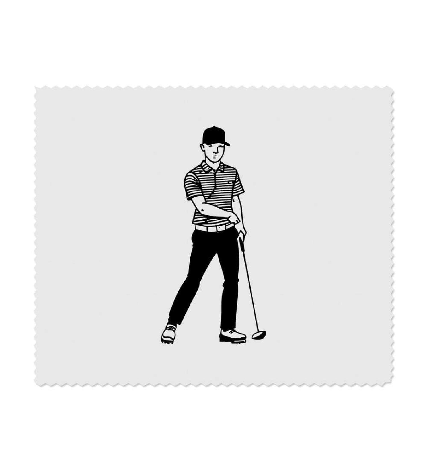 Buy 2 x 'Golfer' Microfiber Lens/Glasses Cleaning Cloths Premium Quality for Crystal Clear Vision | International Shipping Available - Buy Online on GoSupps.com