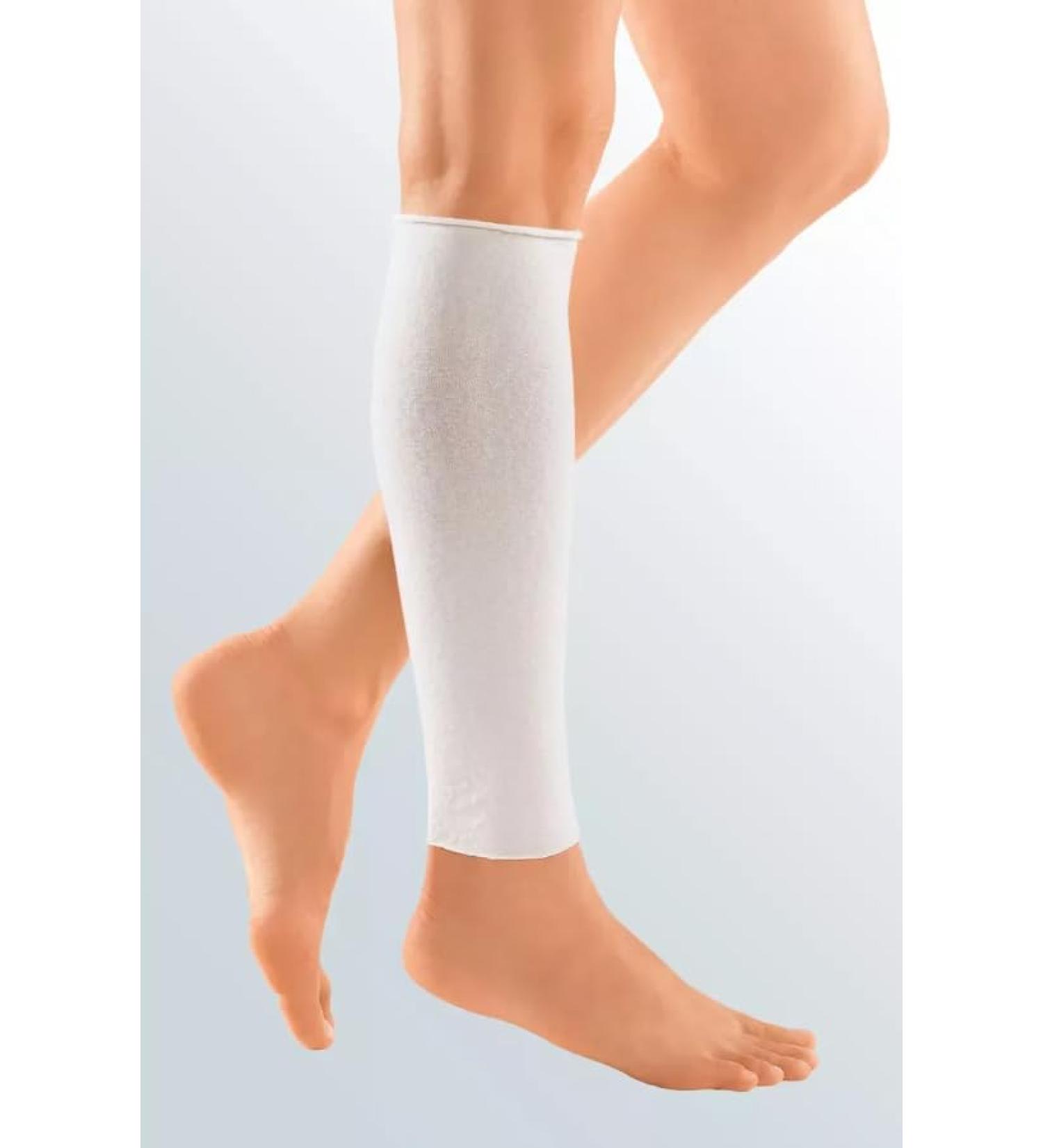 Circaid undercoat lower leg non-compressive |Without foot for more comfortWhite |Universal size |Stretable in width and length |Under Circaid compression supplies