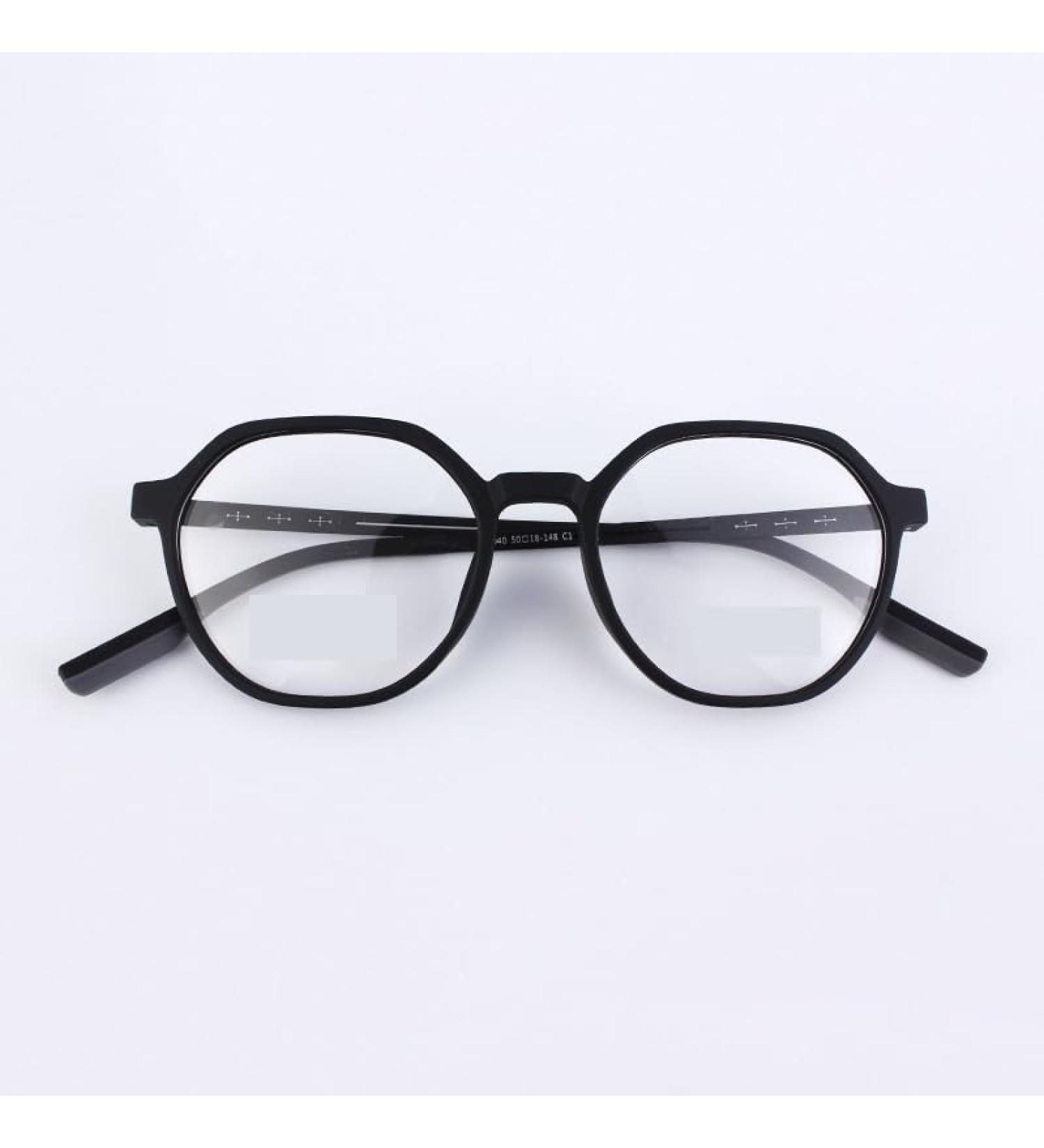Fuqinqingoz Retro Polygon Blue Light Blocking Reading Glasses - Alleviate Tiredness with Flat Light Mirror (Color: C1 Size: +150) - Buy Online on GoSupps.com