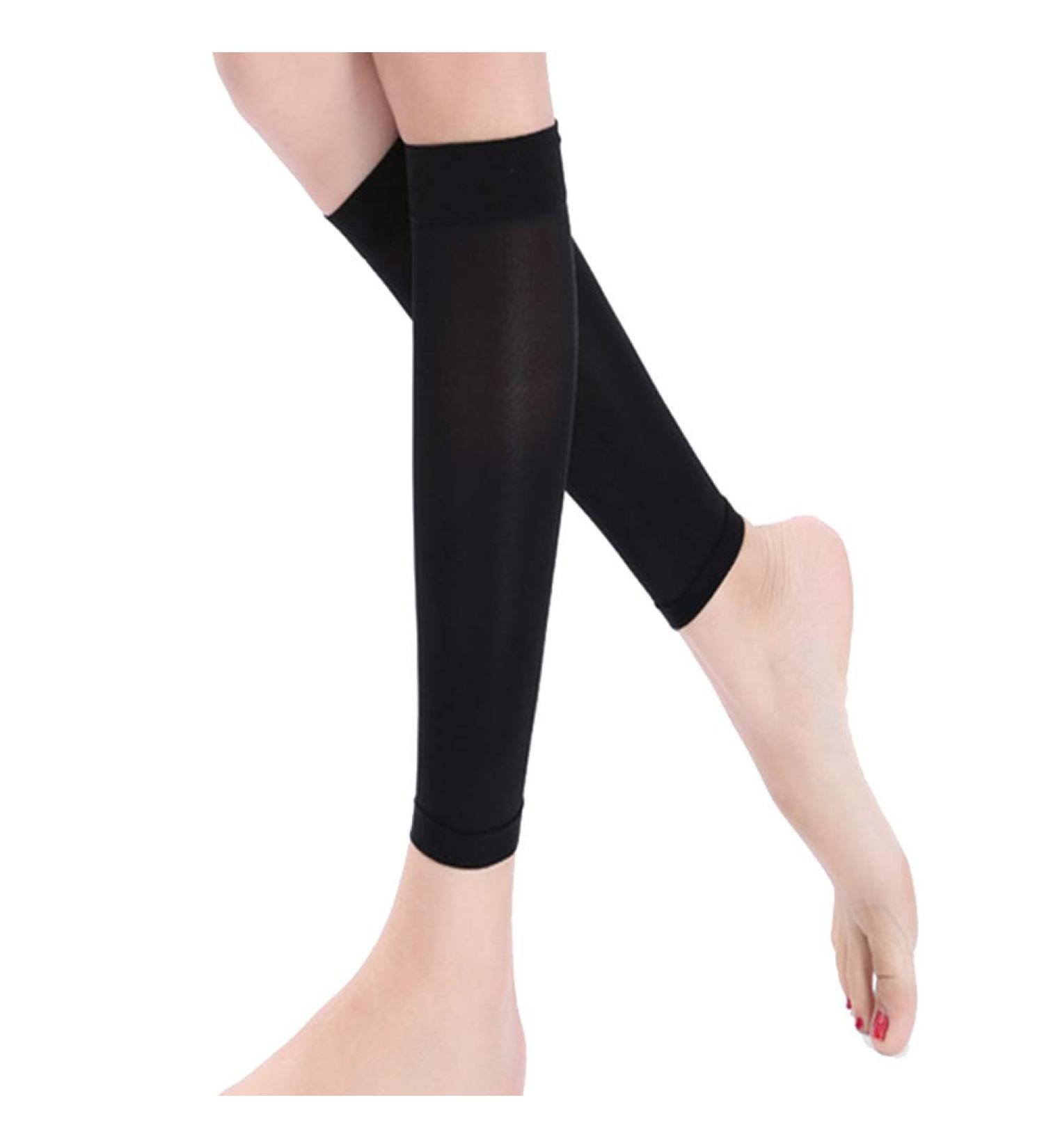 Song Qing Women's Medical Calf Compression Stockings 30-40 mmHg - Knee High Socks for Pregnancy Sports Travel & Varicose Veins (Black X-Large - Buy Online on GoSupps.com