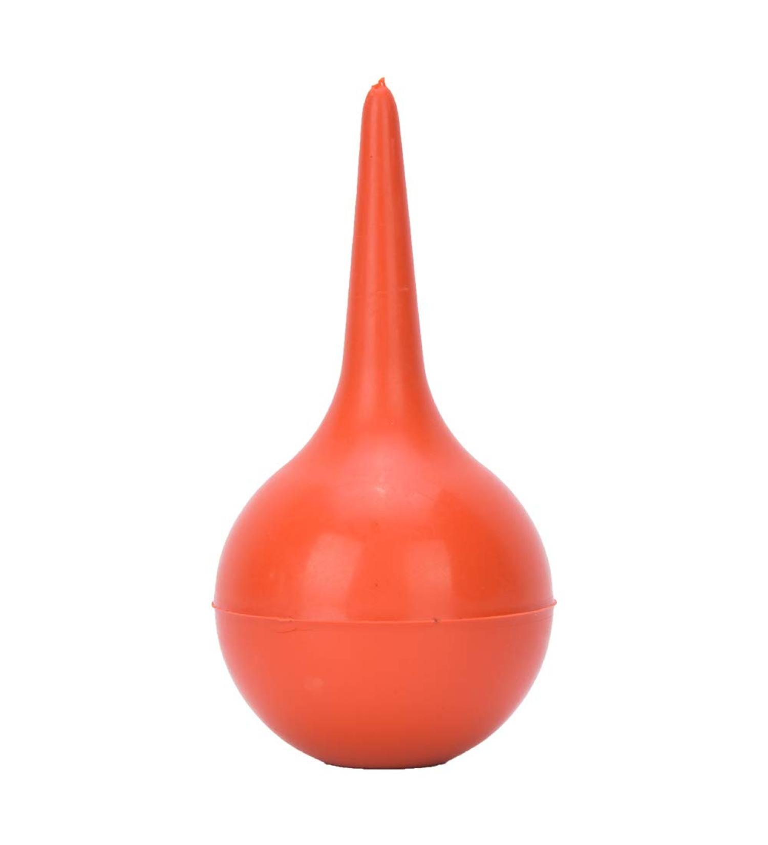 Buy Ear Washing Ball - 60ml Rubber Ear Syringe Bulb Set of 3 | Hand Squeeze Blowing Tool for Laboratory Use - Red - Buy Online on GoSupps.com