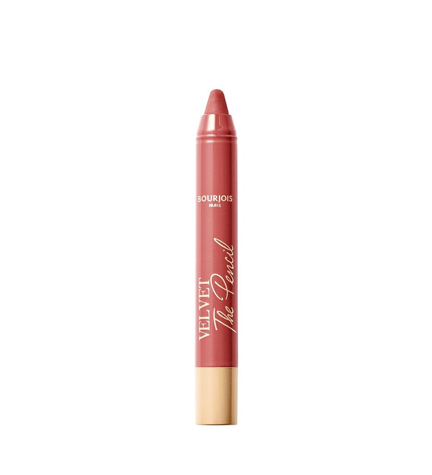 Lipstick - Velvet the Pencil - 01 Nudifull - Waterproof and transfer-proof, matte 2-in-1