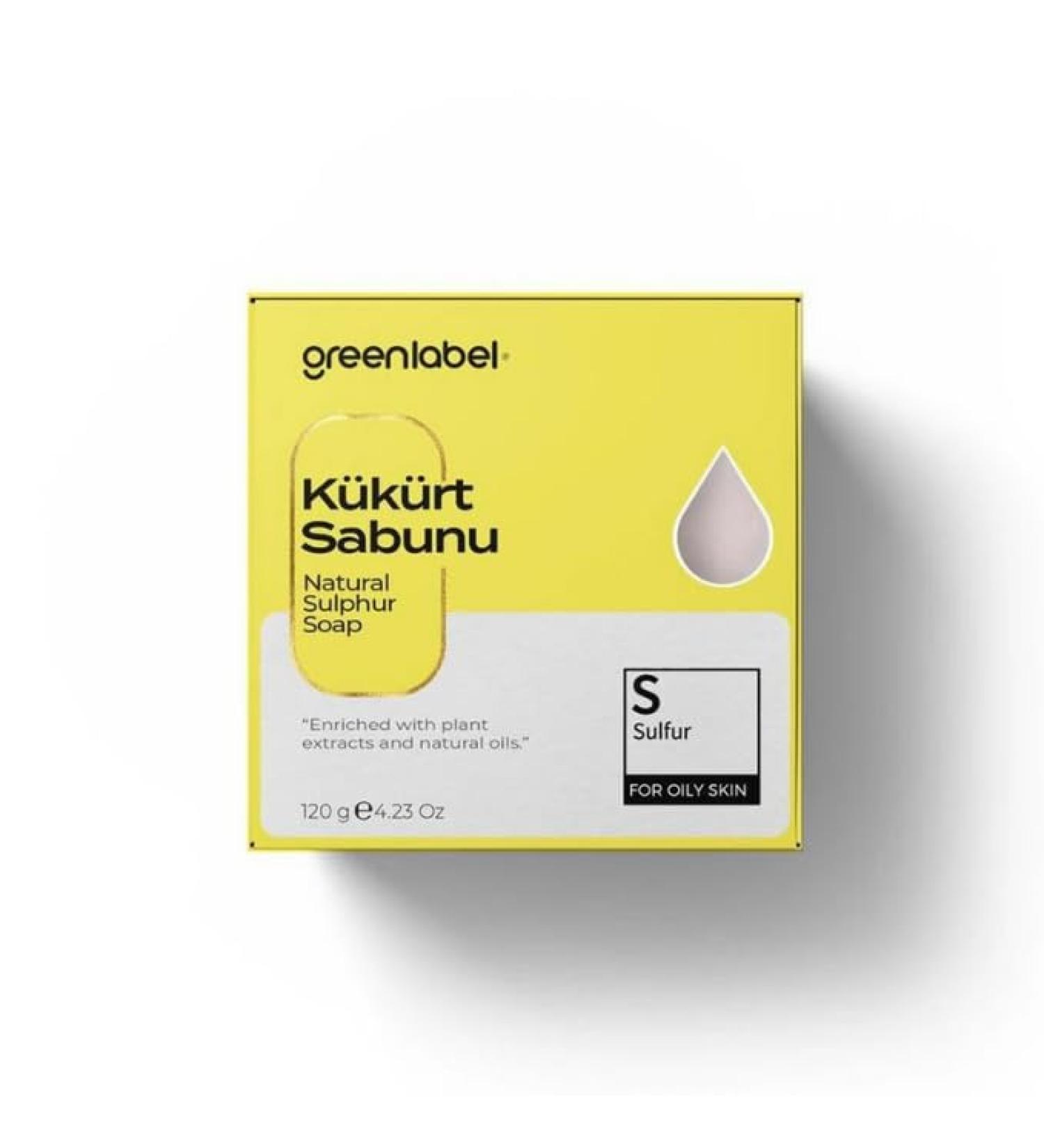 Buy Sulfur Soap - Natural Sebum Balancer 120g | International Shipping Available - Buy Online on GoSupps.com