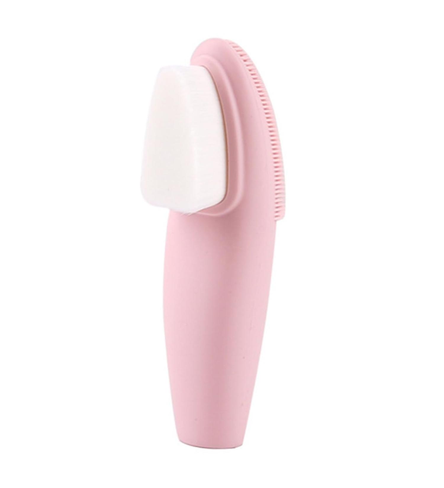 Ipetboom Facial Brush Face Cleansing Brush Facial Exfoliator Face Wash Brush Soft Bristle Cleaning Brush Face Cleaner Brush Miss Man-made Fiber Plastic Scrub Double Sided - Buy Online on GoSupps.com
