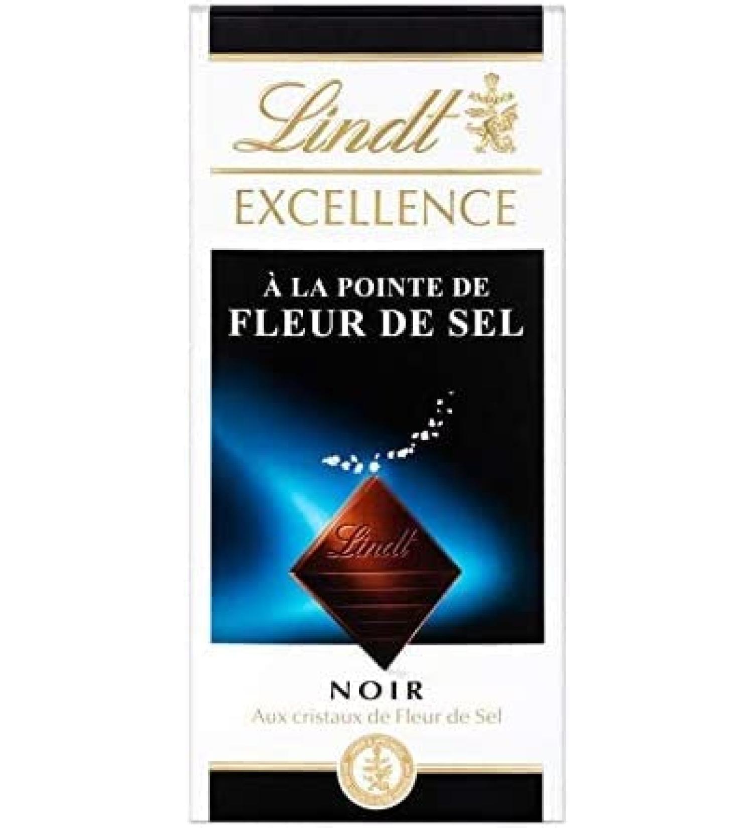 g neric LINDT|Excellence Black Fleur de Sel 100G|(Pack of 4)|best deal - Buy Online on GoSupps.com