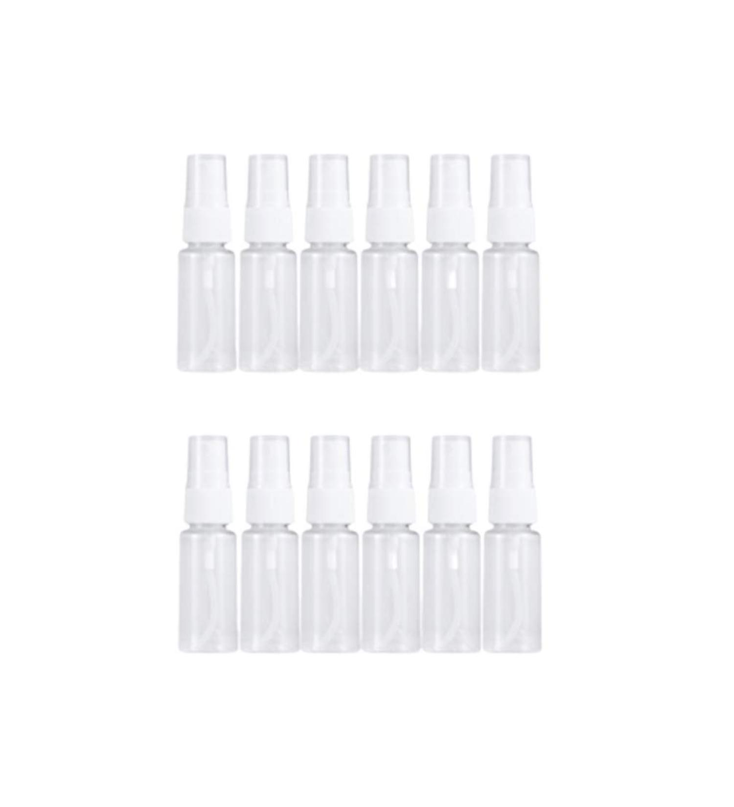 Beaupretty 12 Pack 80ml Transparent Spray Bottles - Empty Perfume Containers for Travel - Small Plastic Fog Spray Bottles (12.5 x 3.8 cm) - International Shipping Available - Buy Online on GoSupps.com