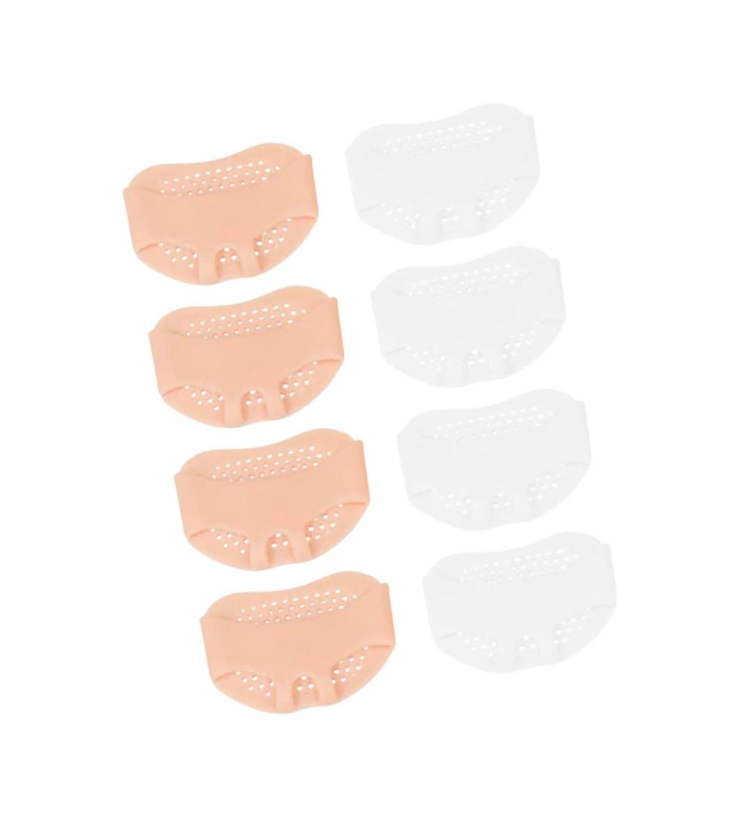 Silicone Gel Foot Protectors - Bunion Splints & Toe Separators Set | Orthopedic Tool for Toe Exercise & Alignment - 4 Pairs - Buy Online on GoSupps.com