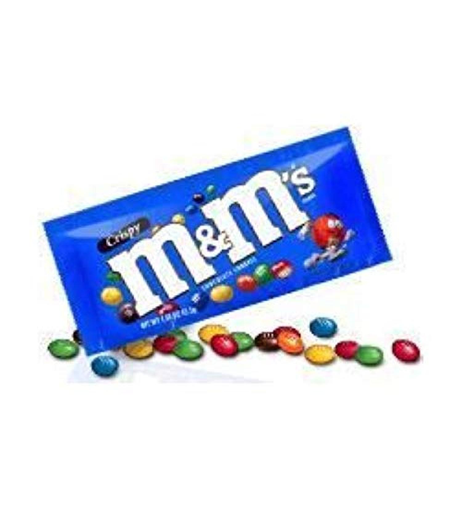 M&M's M&M's Crispy 24-pack of chocolate balls with puffed rice center