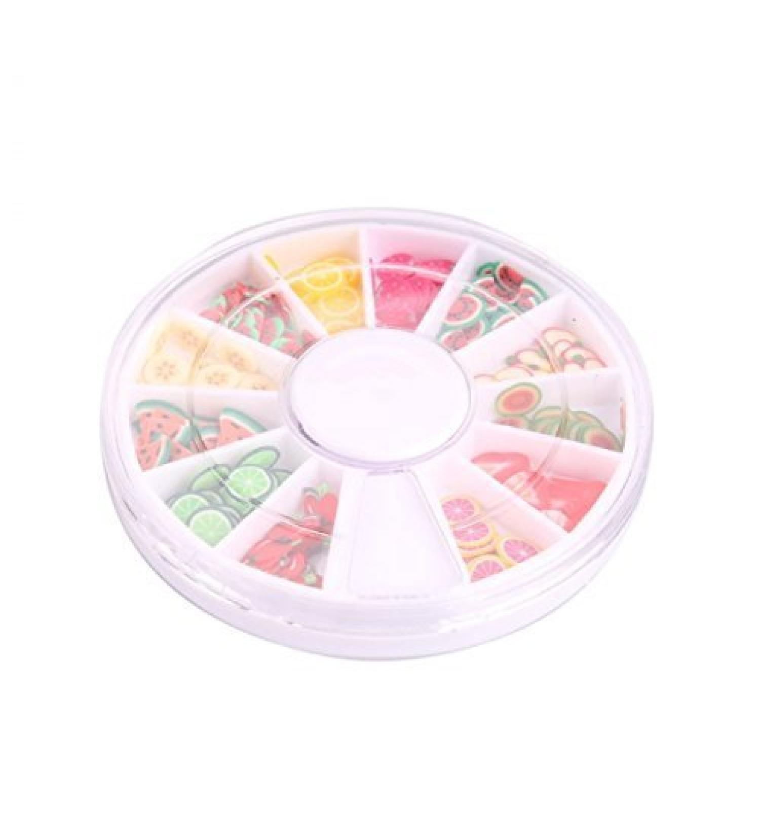 Aeromdale Nail Art Tools - 144pcs 3D Fresh Fruit Face Decoration for Stunning Nail Design | International Shipping - Buy Online on GoSupps.com