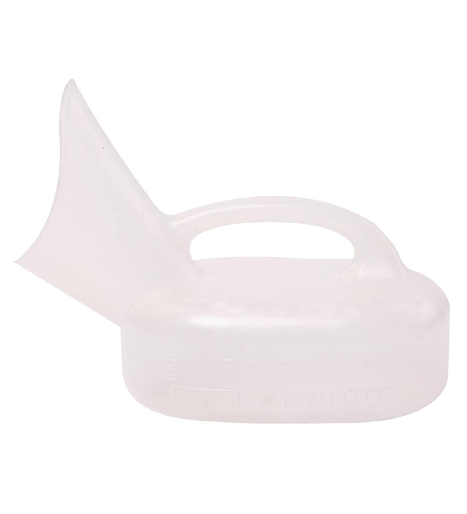 GRISDEPPD Urinals for Women 1000ML Plastic Material Portable Easy Grip Handle - Buy Online on GoSupps.com