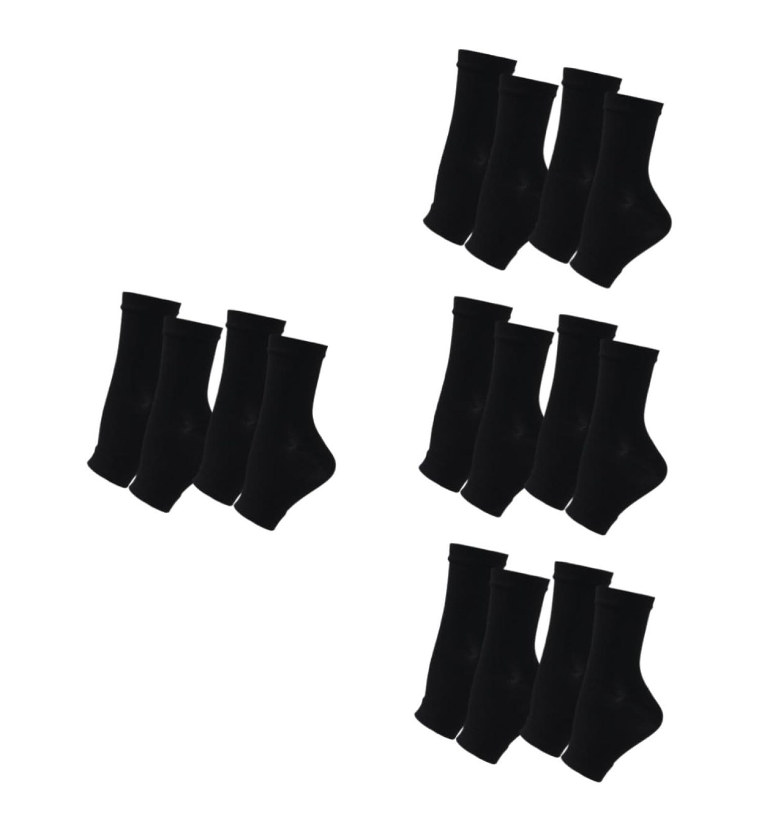 Buy Healeved 8 Pairs Ankle Compression Socks | Heel Protectors & Support for Women | Plantar Night Relief & Cotton Comfort - Buy Online on GoSupps.com