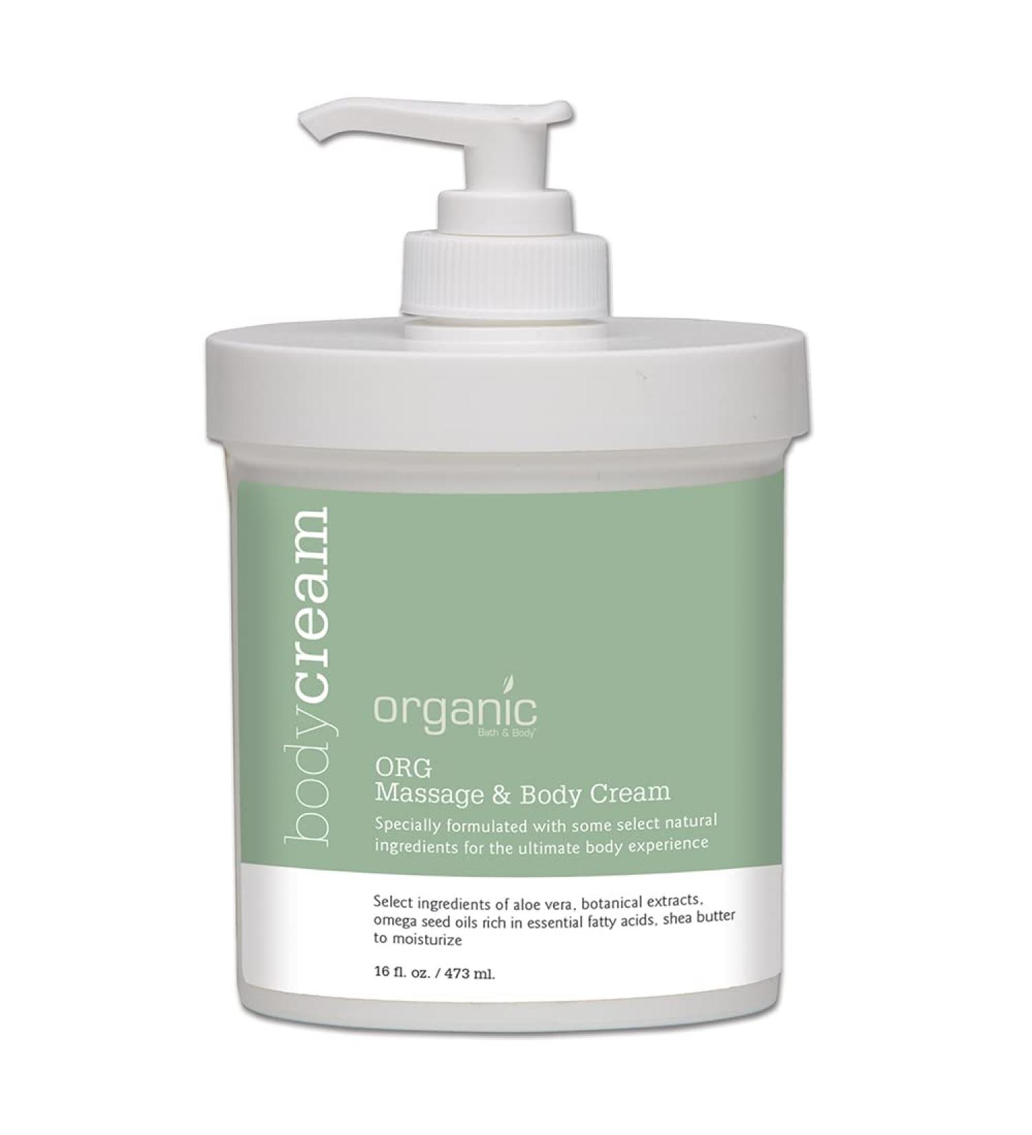 Organic Massage and Body Cream Now Known As ORG Massage and Body Cream