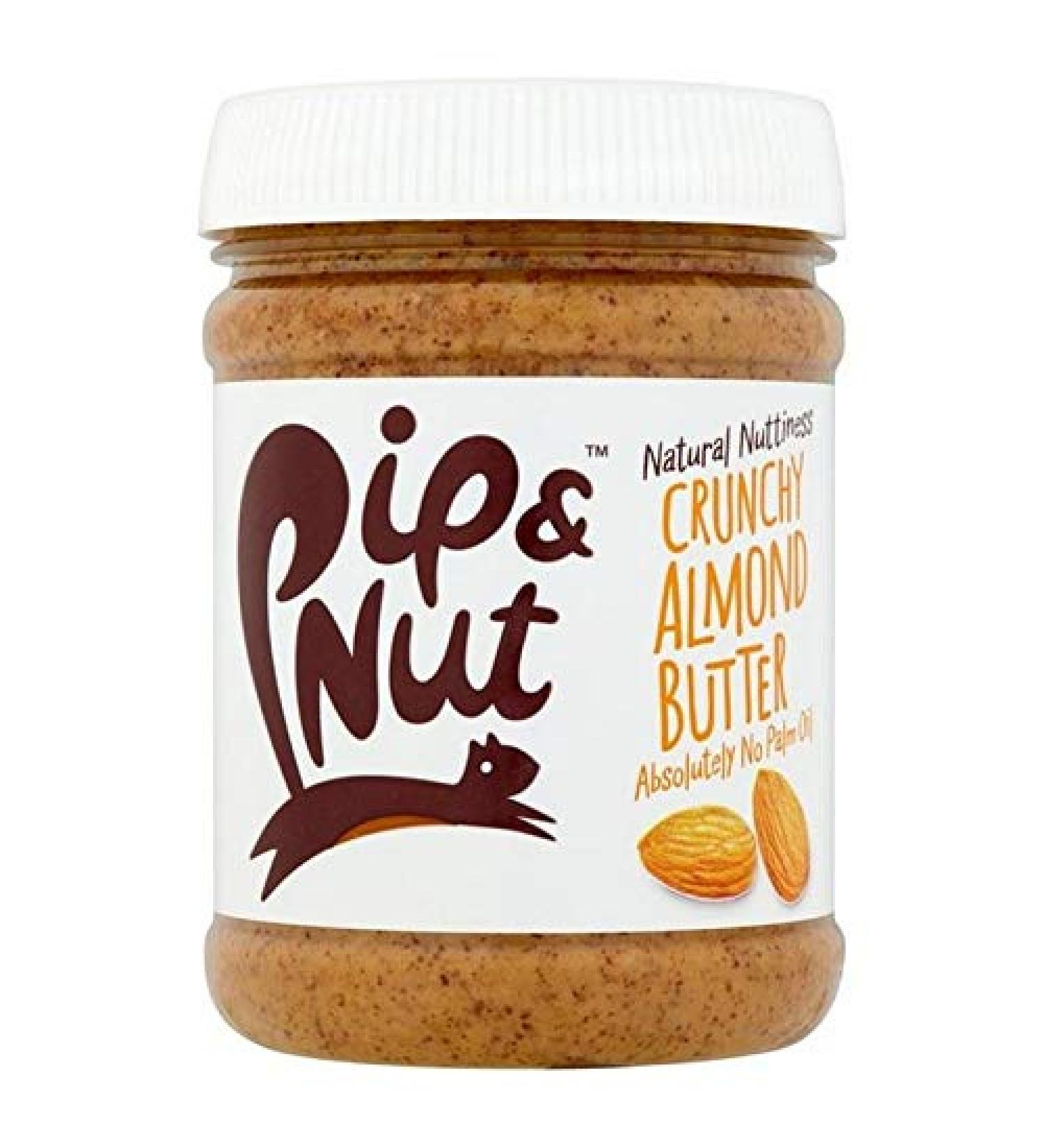 6X Pip & Nut Crunchy Almond Butter 225g