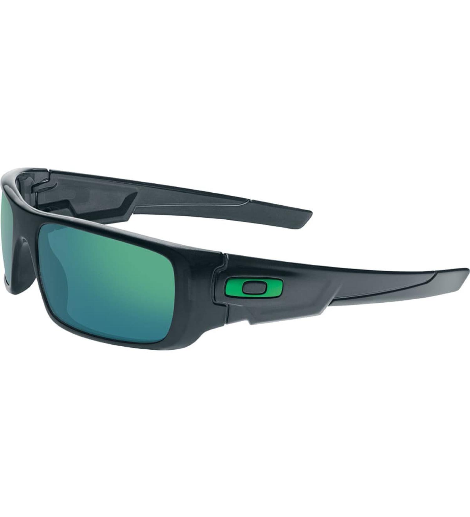Oakley Crankshaft Sunglasses Black Ink/Jade Irid - One Size - Buy Online on GoSupps.com
