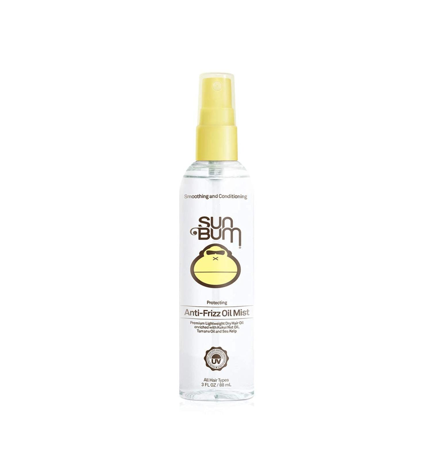 Sun Bum Anti-Frizz Oil Mist | Vegan & Cruelty-Free Hair Protector Spray | 3 oz - Buy Online on GoSupps.com