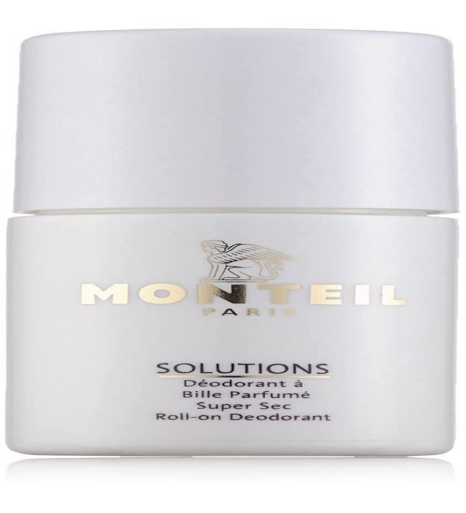 Monteil Paris Super Sec Roll-On Deodorant - Long-Lasting Protection - Buy Online on GoSupps.com
