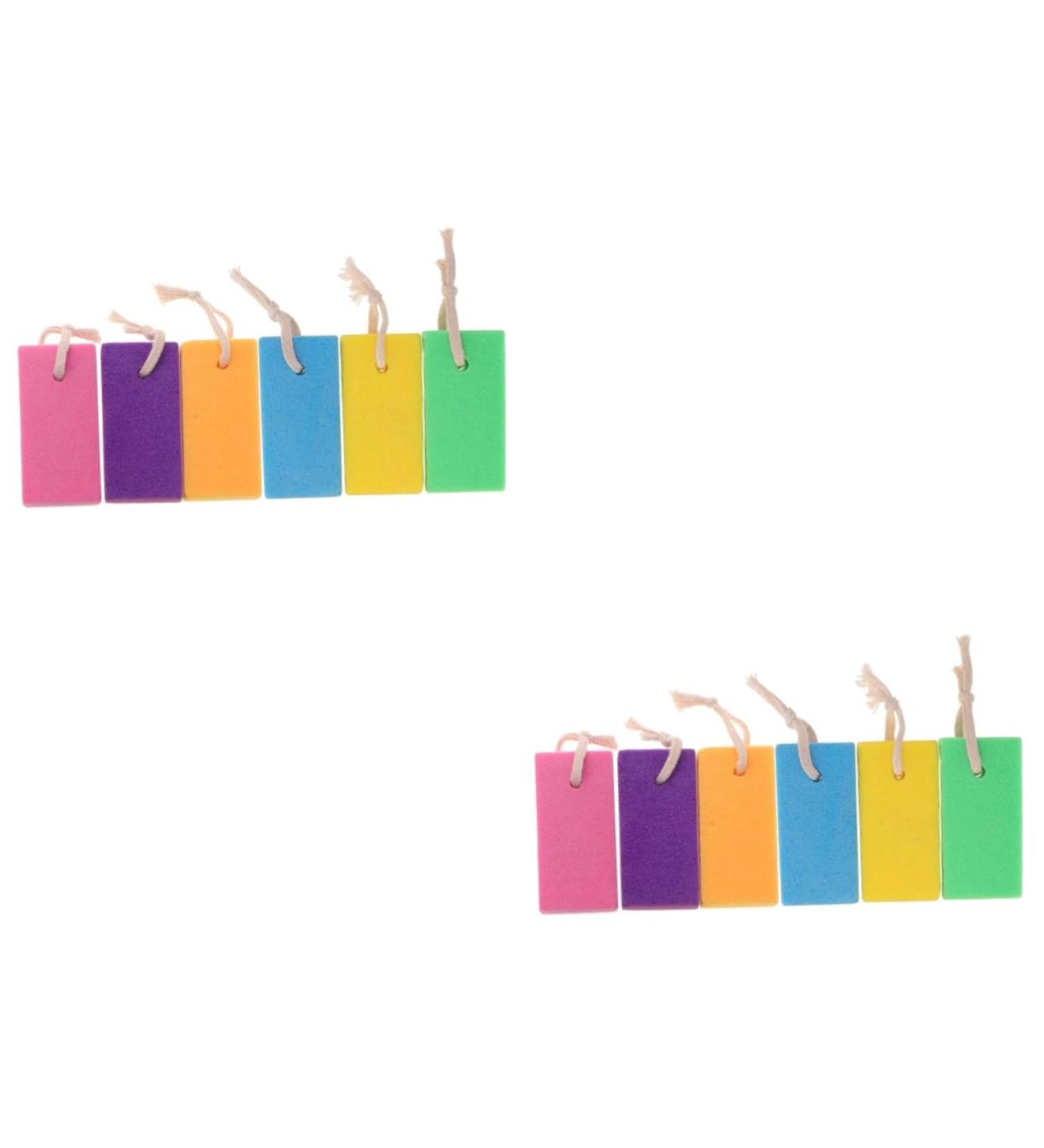MAGICLULU Lot de 2 Gommages Exfoliants pour Les Pieds en Pierre pour Le Bain pour liminer Les Peaux Mortes pour Hommes Et Femmes Diff rentes Couleurs Disponibles 6 Pi ces - Buy Online on GoSupps.com