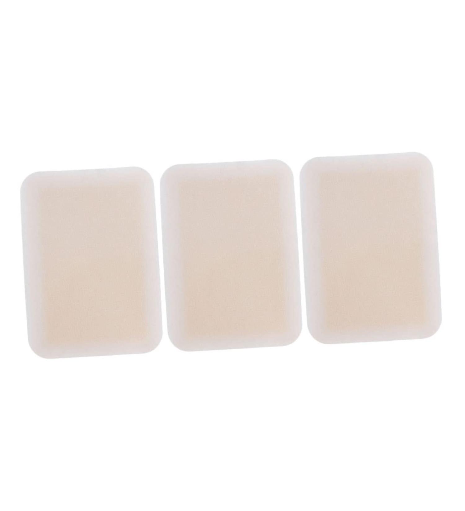 Beavorty Stickers Waterproof 3pcs Concealer Silicone Patches Invisible Tape Scar Conceal Sticker Scar Cover Pu Scar Stickers 14X10X0.2CM Khaki - Buy Online on GoSupps.com