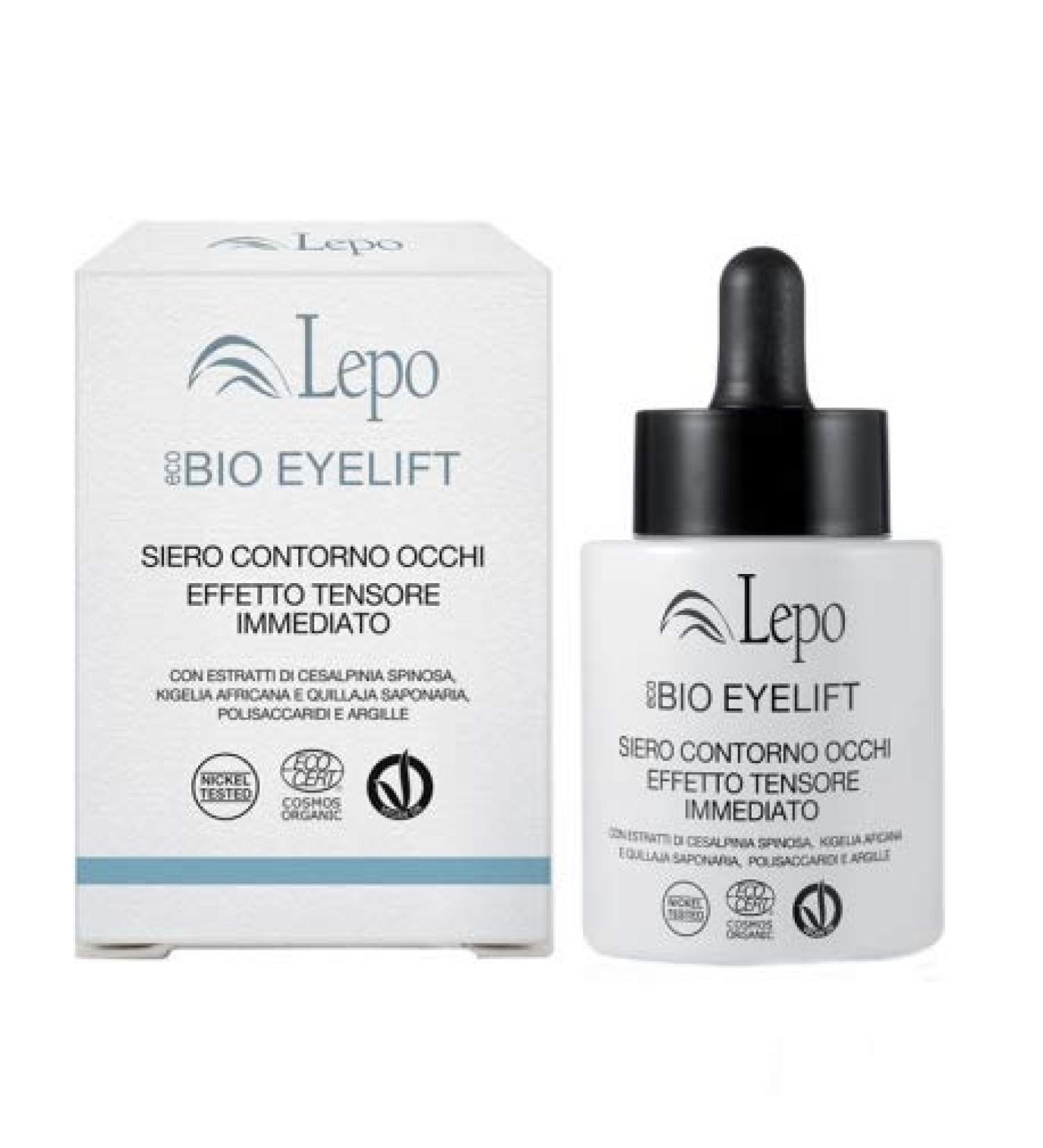 LEPO Lepo Ecobio Eyelift - Immediate Tightening Eye Contour Serum - 35-Day Treatment - 25 ml