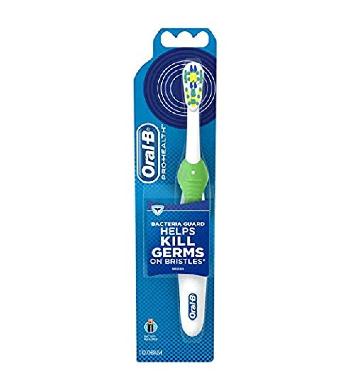 Oral-B Pro-Health Battery Powered Toothbrush ( batteries included)- 1 Pack - (Colors May Vary)