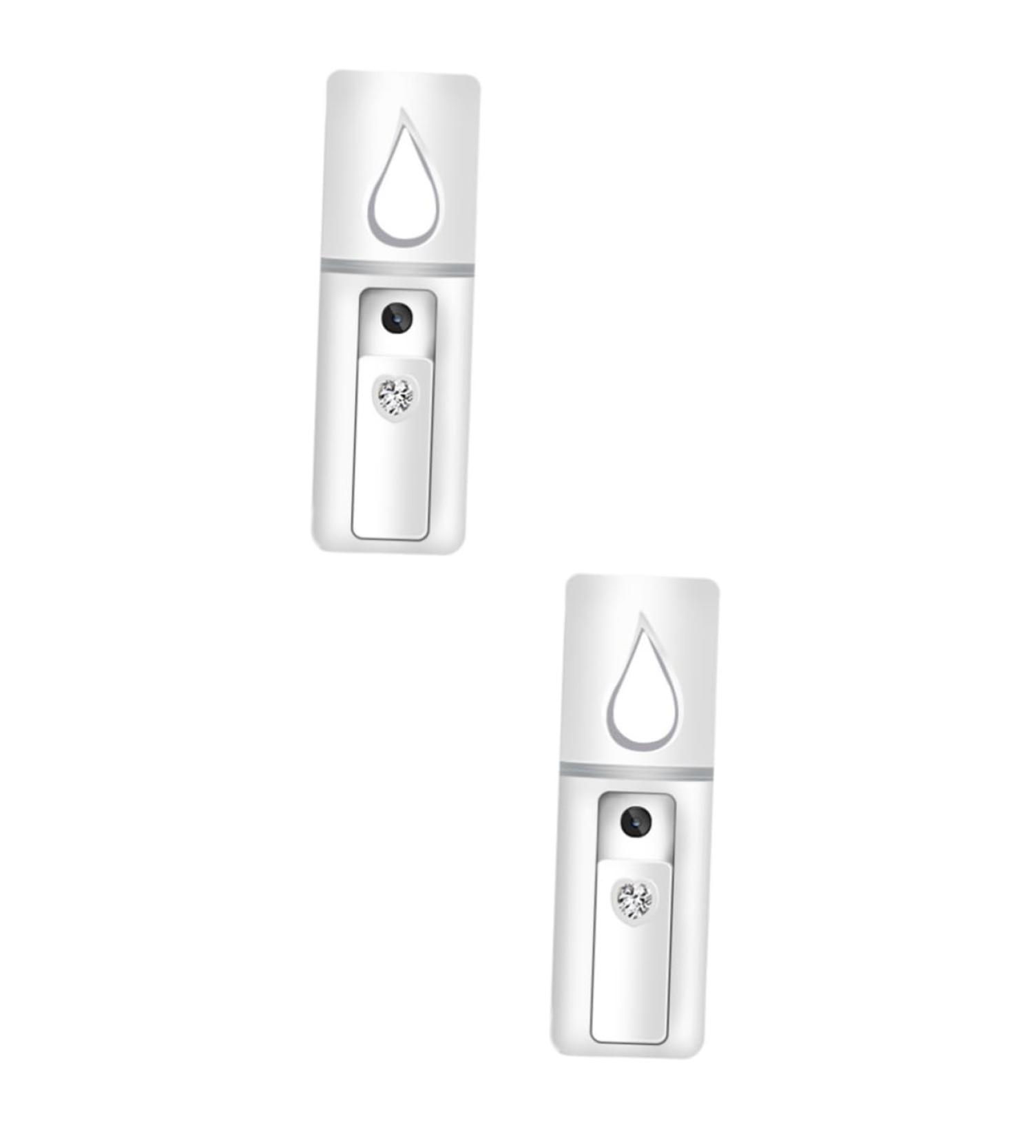 PLAFOPE 2pcs Face Sprayer Makeup Brishes Handy Facial Sprayer for Eyelash Extensions Nanometer Sprayer White - Buy Online on GoSupps.com