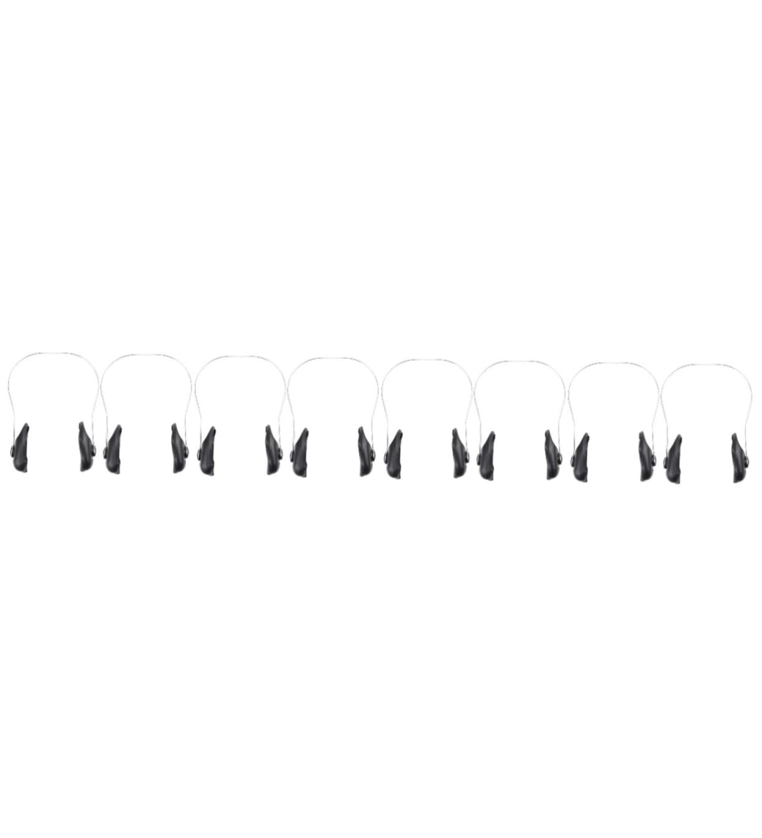 FOMIYES 8 Pcs Silicone Ear Covers for Hair Dryer and Shower - Black, 20X14.2CM - Ear Protector Caps for Hair Salon - Buy Online on GoSupps.com