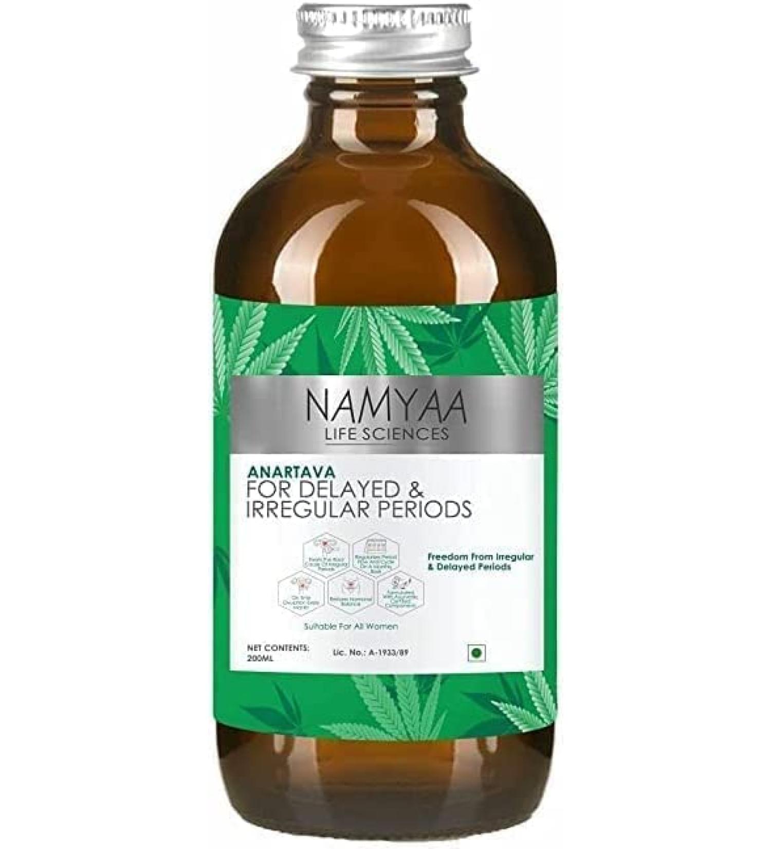 Naturals Namyaa Anartava -for Delayed and Irregular Periods -200ml