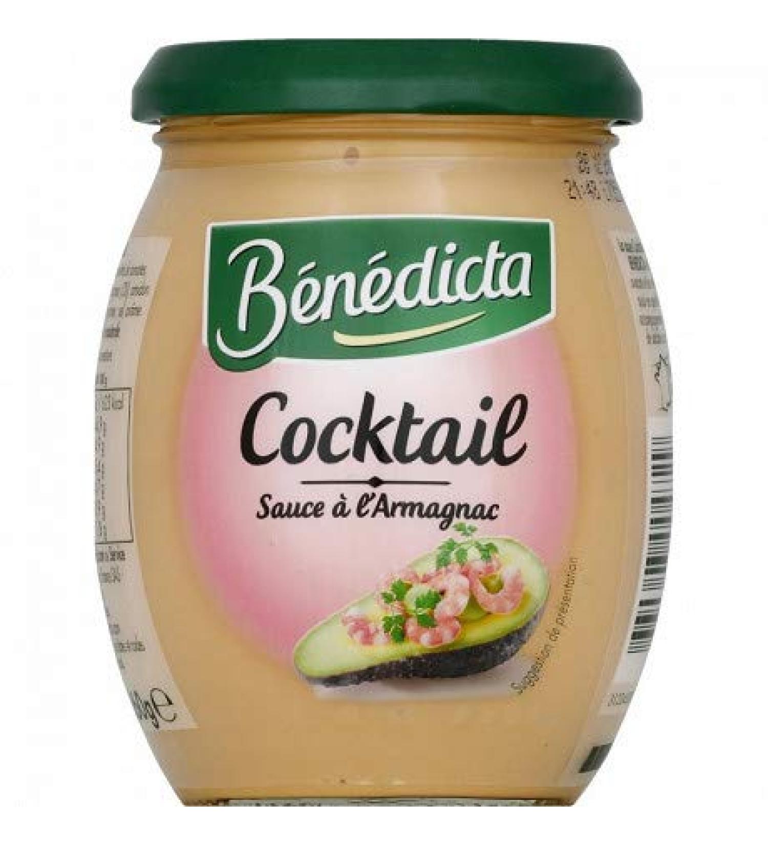 BENEDICTA - Cocktail Sauce 260G - Set of 4 - Free Shipping