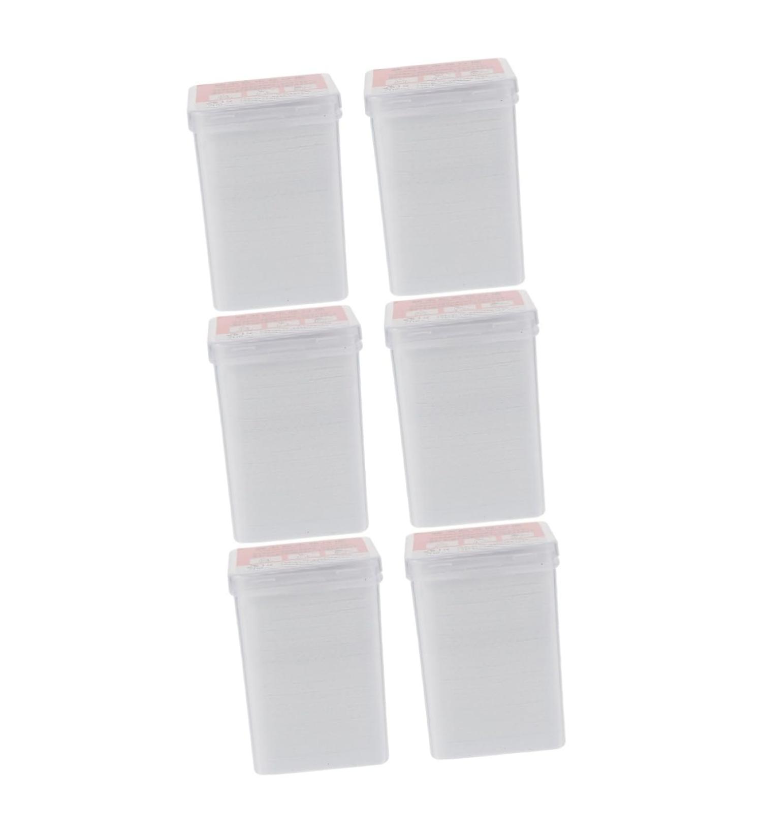 FRCOLOR 6Pcs Cleaning Pads Nail Polish Wipes Nail Polish Removers Eyelash Cleaner Cleaning Cloth For Glue Bottle Nail Polish Remover Cloth White Wipe Sheet Abs Cleaning - Buy Online on GoSupps.com