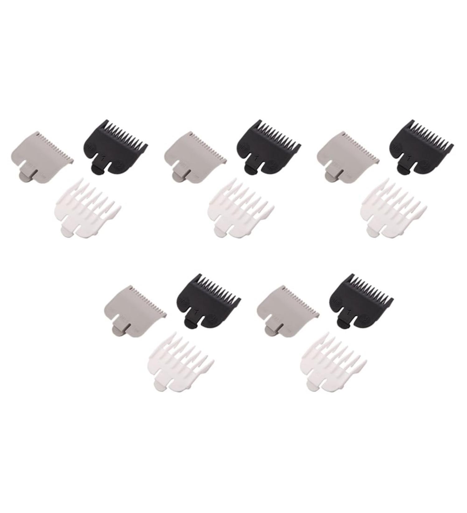 Besuso 15 Pieces of Universal Hair Clipper Limit Comb Limit Comb Haircut Tools Electric Clipper Caliper 1.5mm / 3mm / 4.5mm - Buy Online on GoSupps.com