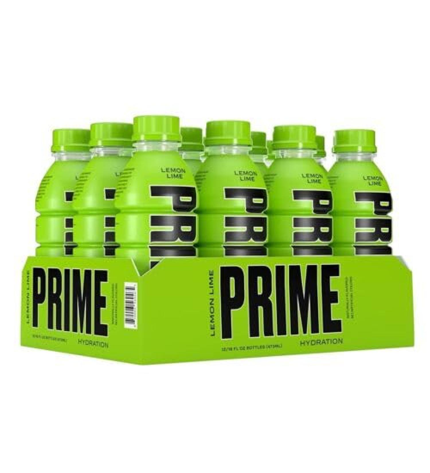 MM Prime Hydration Drink Lemon & Lime Flavour 500ml Pack of 12
