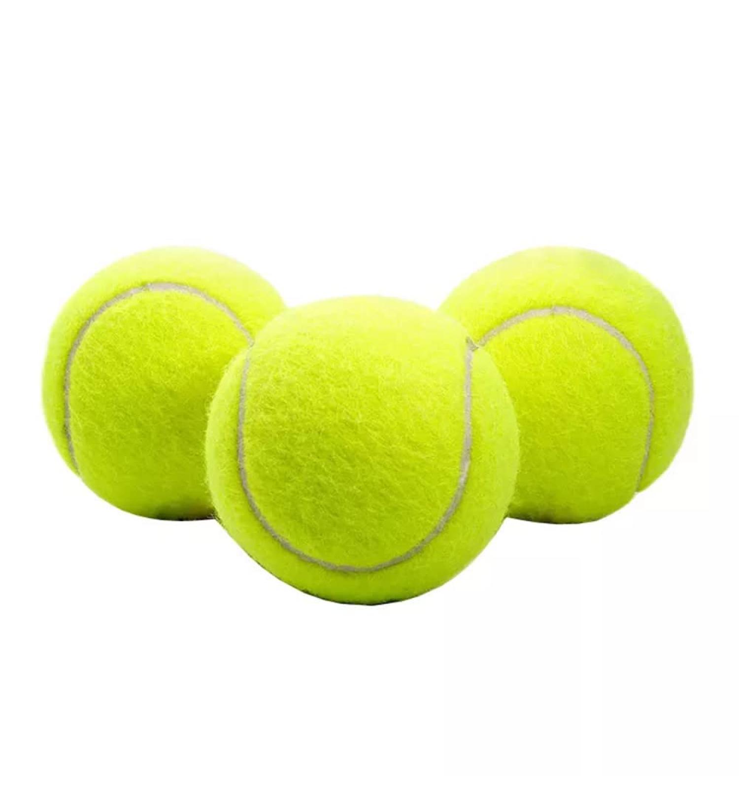 ACCURATE Durable Sport Play Tennis Cricket Dog Toy Ball with Mesh Carrying Bag Sturdy & Durable Great For Lessons Practice Throwing Machines Adults Children Exercise Pets 3 PK - Buy Online on GoSupps.com