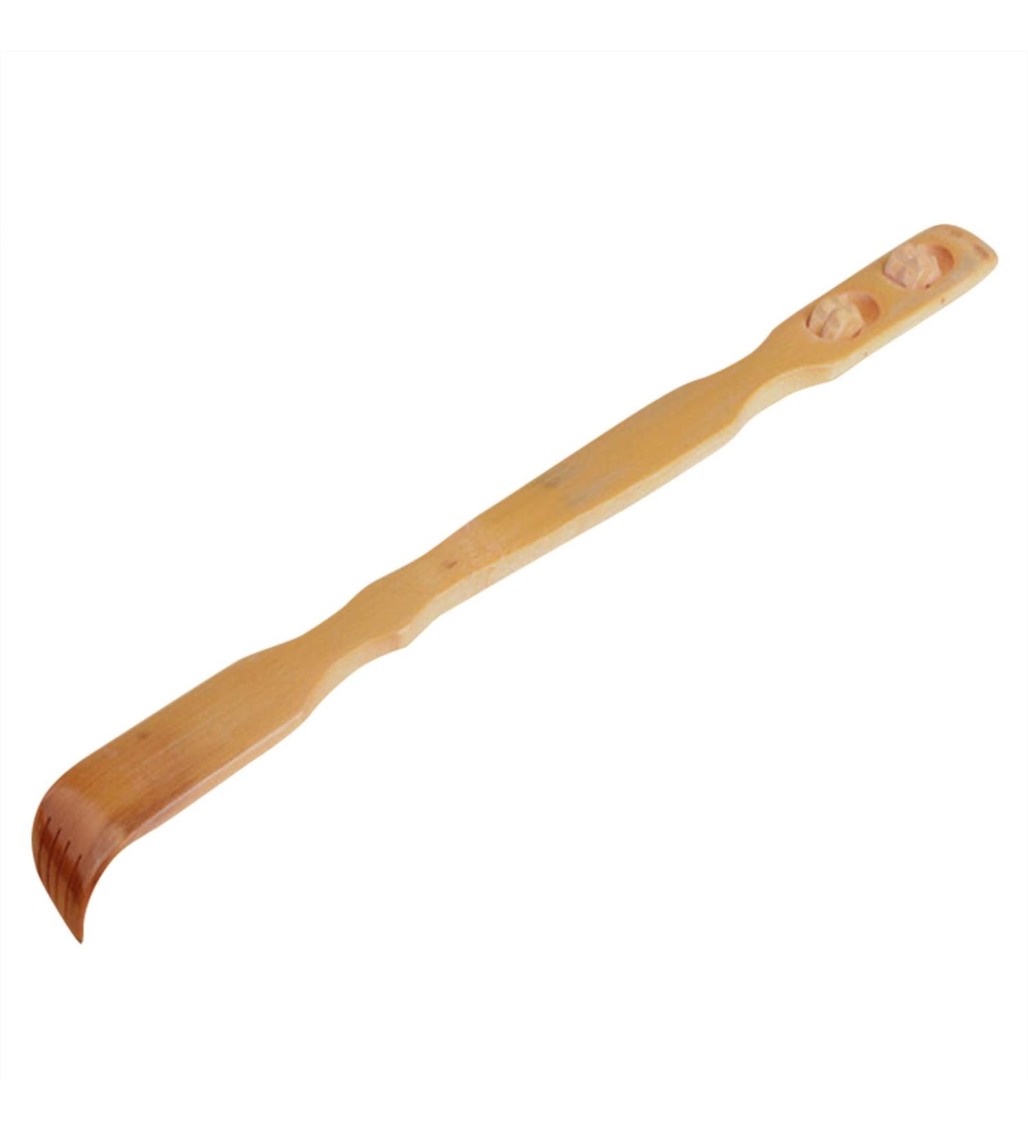 47 cm Bamboo Back Scratch Long Handle Manual Back Scratcher for Men & Women | Eco-Friendly Bamboo Relief - Buy Online on GoSupps.com