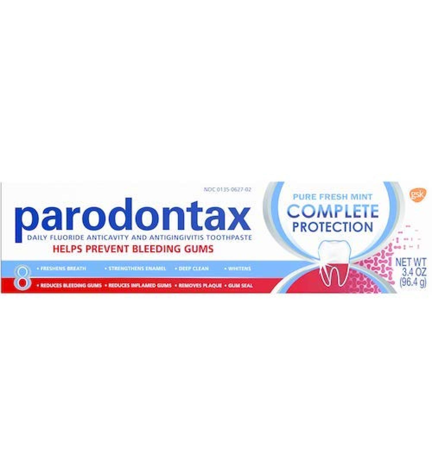 Parodontax Complete Protection Pure Fresh Mint (Pack of 4)