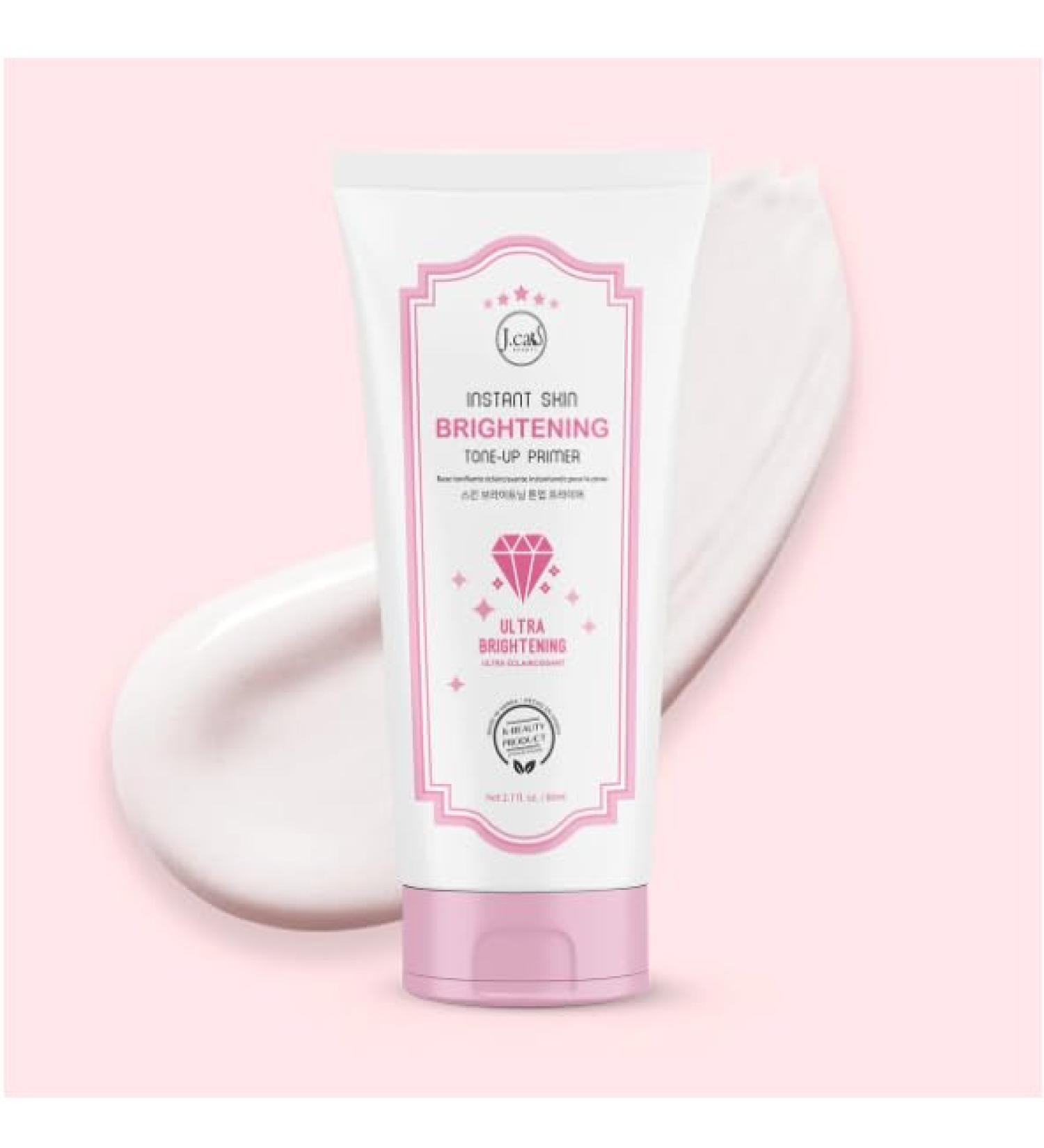 J.Cat K-Beauty Instant Skin Brightening Toner-Up Primer - Glowing Skin & Radiant Finish | Shop Internationally - Buy Online on GoSupps.com