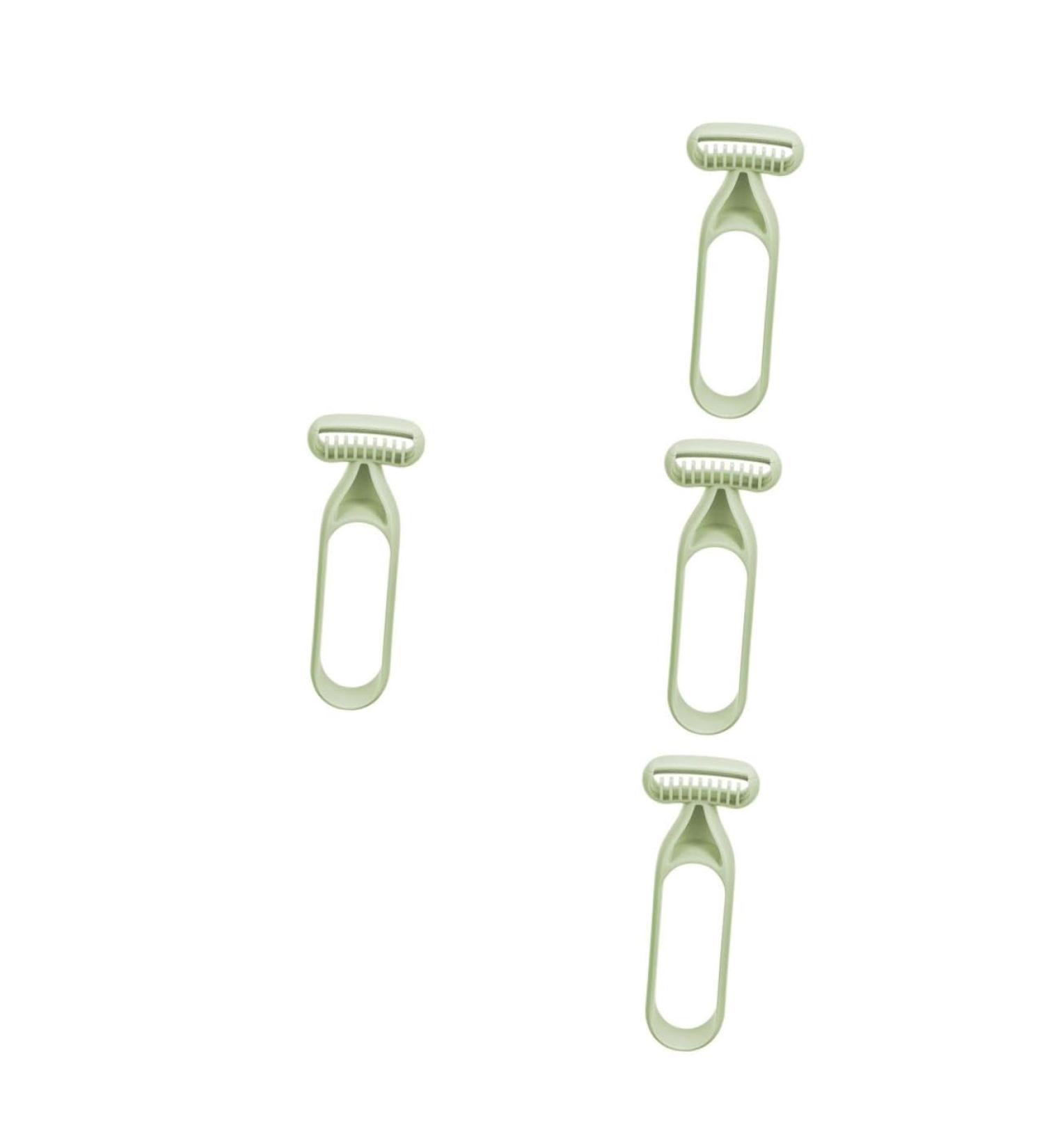 ORFOFE 4Pcs Portable Body Hair Trimmer for Women Light Abs Hair Remover for Armpits Legs Skin Protective Design for Wet Dry Use for Skin Friendly Shaving - Buy Online on GoSupps.com