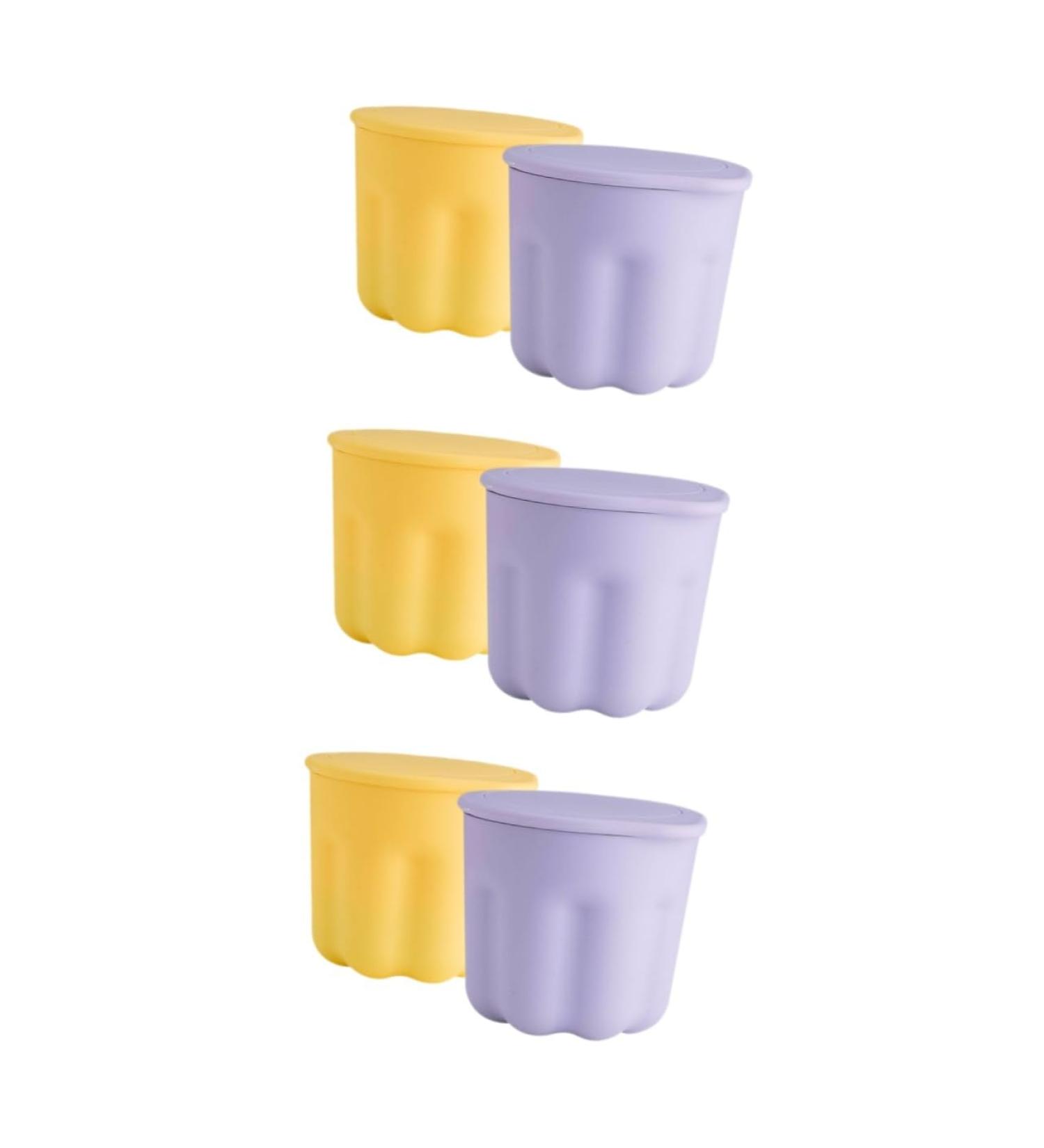 FOMIYES 6 Sets Pp Washing Bowl Brush Cleaner Cleaning Bowl Brush Cleaning Mat Makeup Brush Clean Bowl Beauty Tool Cleaner Kit Brush Cleaning Pad Cosmetic Cleaning Supplies - Buy Online on GoSupps.com