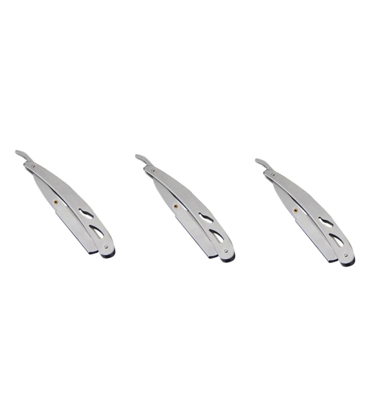Cabilock 3 PCS Men's Bald Head Shaver - Stainless Steel Vintage Razors for Perfect Shaving - Buy Online on GoSupps.com