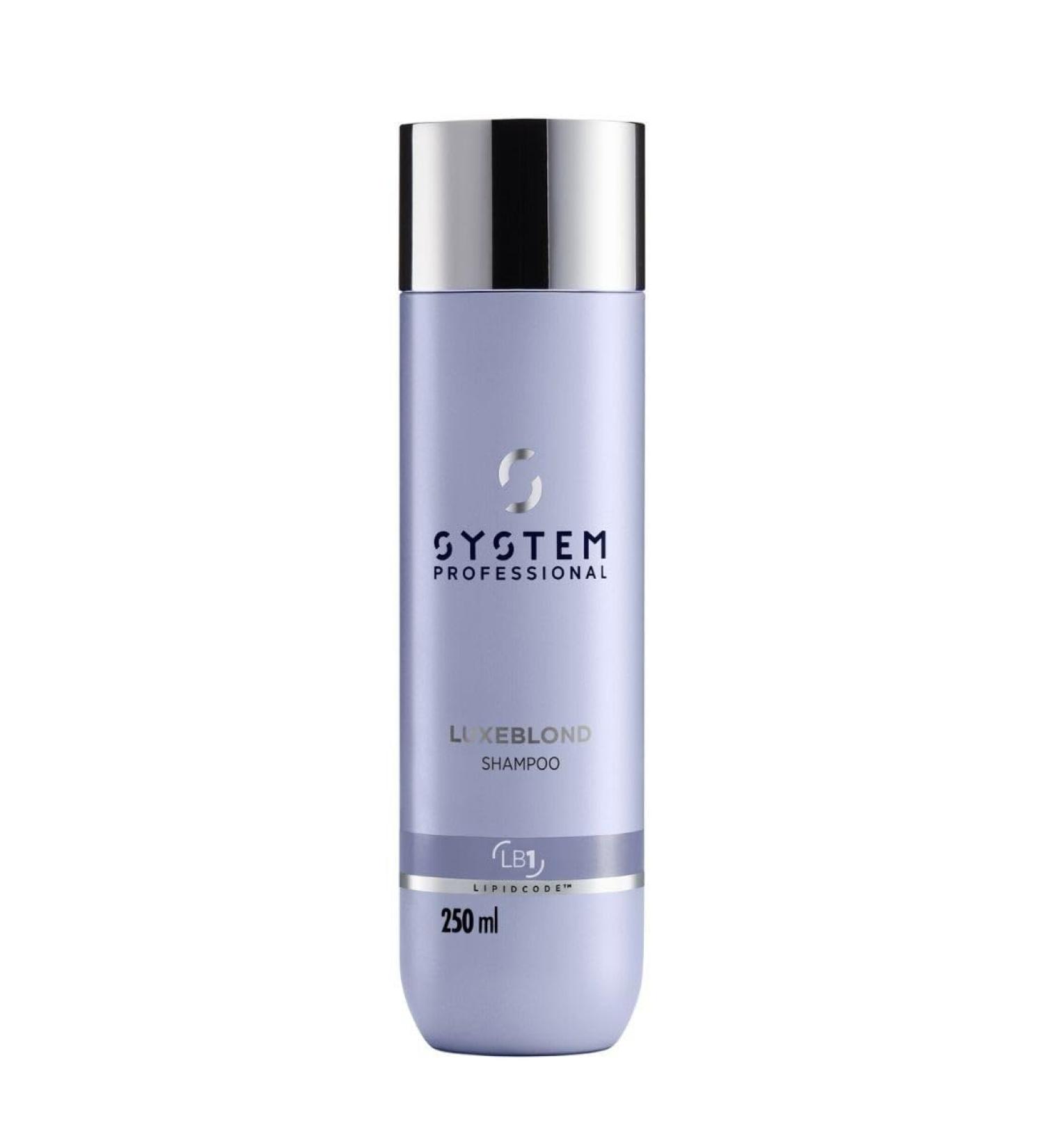 System Professional Luxeblond Shampoo - Buy Online on GoSupps.com